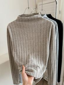 SHEIN LUNE 3 件套女士修身高领针织内衣