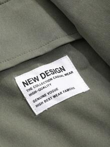 DAZY Women's Front Zipper Pocket Long Sleeve Casual Jacket For Daily Wear Women Coats - Army Green - View 8