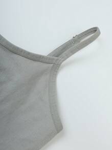 SHEIN Sports 女士长款吊带健身背心 - 彩色 - 查看 7