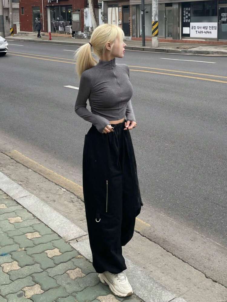 Women Short Sleeve Slim Fit T-Shirt Long Sleeve Women Tops