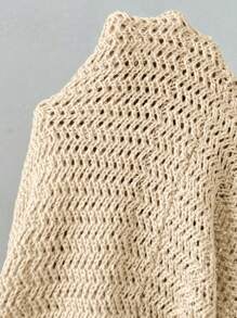 Islaluna Women's Solid Color 3D Floral Decor Fitted Elegant Camisole Knit Dress Knitted Sweater