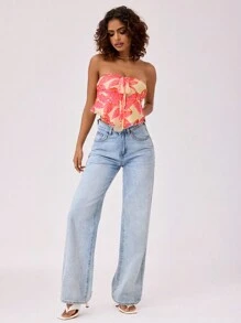 Forever 21 Off Shoulder Cruise Women Outfits Top Going Out Tops - Pink - View 3