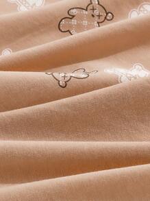 3pcs Teenage Boys' Minimalist Bear Print Comfortable Boxer Briefs Set - Multicolor - View 5