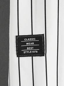 SWAVVY Tricouri pentru bărbați Se potrivesc cu decolteu cu mânecă scurtă Slogan Tricou Casual Urban Summer Knit Top