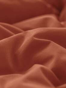 3 piezas Textiles para dormitorio de colores cepillado de tela - Óxido marrón - Ver 8