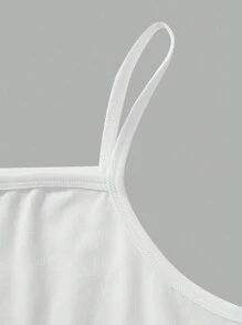 SHEIN Explorewe 3 pezzi Set di maglietta a maniche lunghe e gonna con stampa farfalla casual per ragazze adolescenti, adatto per scuola, spostamenti e occasioni di svago - Cachi - Visualizzare 3