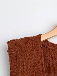 SHEIN LUNE Plus Size Women Solid Color Simple Sleeveless Casual Tank Top - Yellow - View 3