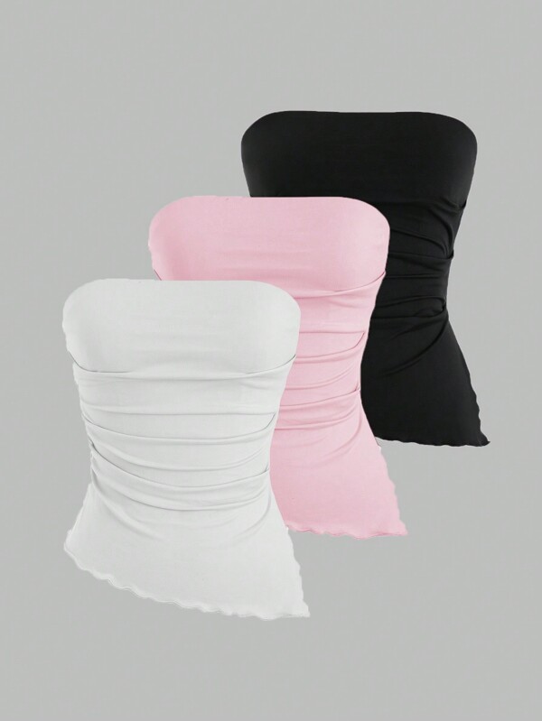 Sweetra Top corto stile Y2K sexy con allacciatura al collo per le donne