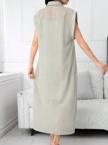 Mulvari Women's Green Dress, Back To School - Green - View 6