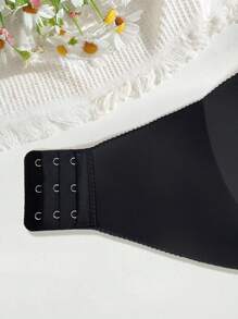 Reggiseno Senza Spalline Nero Da Donna, Push-Up, Anti-Scivolo, Senza Schienale, Con Supporti Laterali, Prevenzione Del Rilassamento, Reggiseno Invisibile, Speciale Per Abiti Da Sposa, Taglie Forti