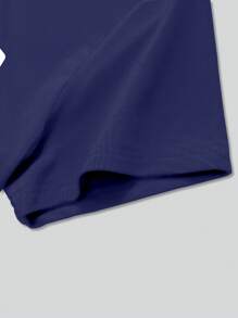 INAWLY Camiseta gráfica de Italia para bebé - Azul Marino - Ver 6
