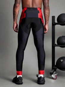 Manfinity Sport Corelite Pantalon de cyclisme minimaliste bicolore - Noir - Voir 2