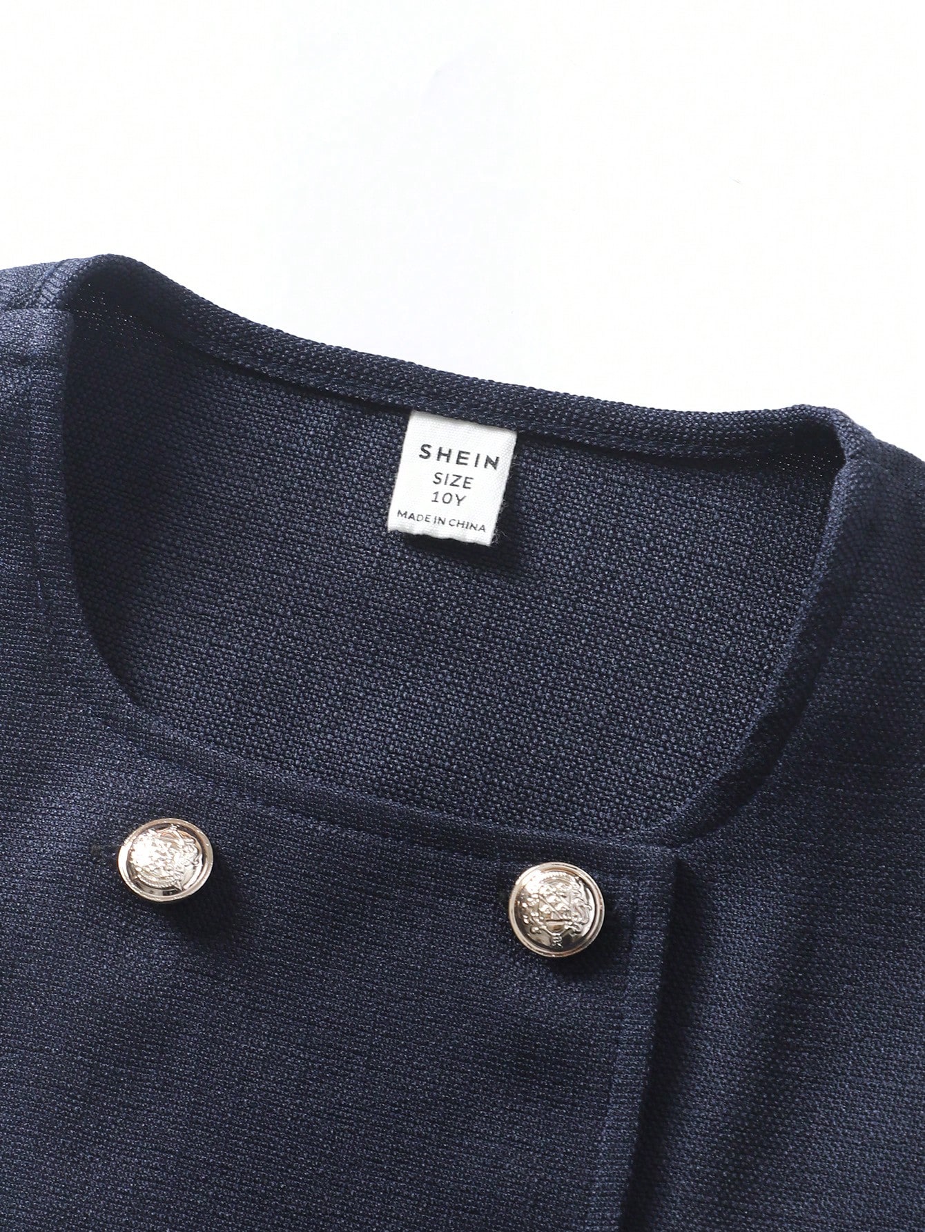 SHEIN Sparklyn بلوزة بياقة بولو أنيقة للفتيات في س...