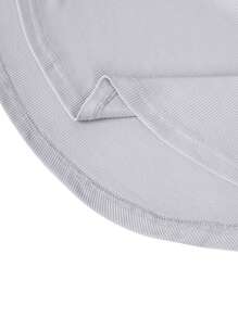 Manfinity Fitness 男友风男士纯色简约夏季运动 T 恤背心学校 - 淺灰色 - 查看 4