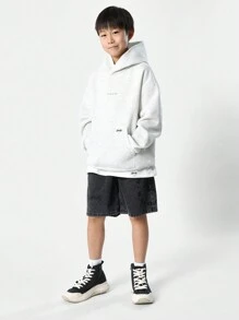 SUMWON SUMWON Minimalistische streetwear hoodie Casual atletische trui High fashion sweatshirt Comfortabele loungewear Moderne stedelijke essential Herfst winter laagjes