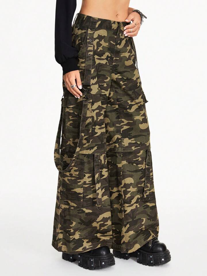 パンツ 00s archive bondage cargo pants grunge Grunge Archive Cargo Pants