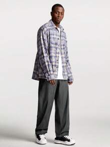 Manfinity VCAY Pantaloni casual comodi con gamba dritta e tasche, stile urban