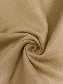 Plus Size Women's Solid Color Minimalist Everyday Cape Coat