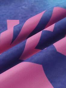 ROMWE MEN Prep Men's High Street Vintage Hoodie Sweatshirt For Casual Daily Wear, Autumn/Winter