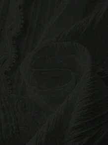 SHEIN LUNE Plus Size Women's Loose Fit Short Sleeve Lace Splice V-Neck Shirt, Summer