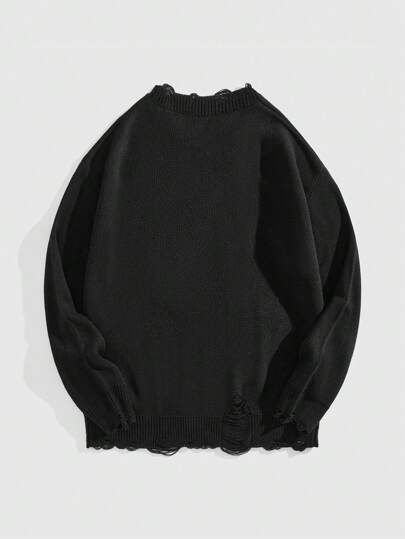 Street Life Sweat-shirt à col ras du cou à manches longues avec imprimé de silhouette pour homme, pour un usage décontracté