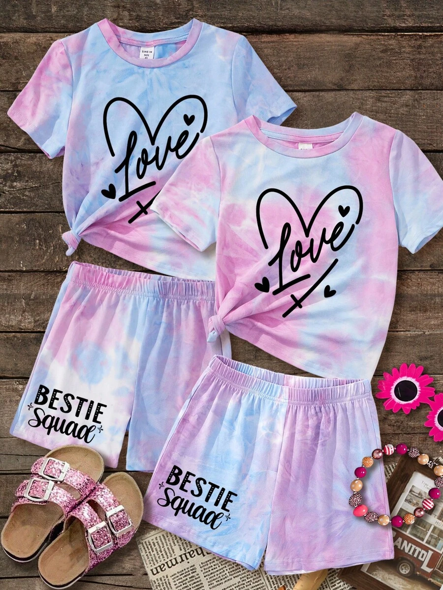PRINTED BUTTON UP 3/4 SLEEVE TOP AND SHORTS SET