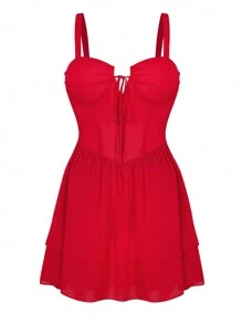 Zolique Women Dresses - Merah - View 1