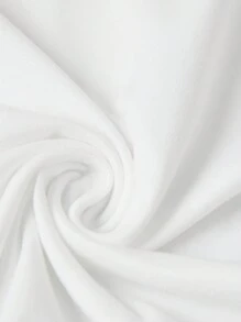 SHEIN EZwear Fun Graphic Print T-Shirt - White - View 4