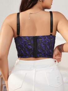 SHEIN 大碼印花素色日常無線內衣