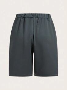 SHEIN Leap Crew Tween Boy 3pcs Loose Fit Breathable Athletic Patterned Shorts Set - Multicolor - View 2