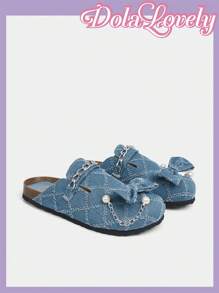 Dola Lovely Women Solid Comfortable, Versatile And Casual Flat Loafers Halloween - Blue - View 9