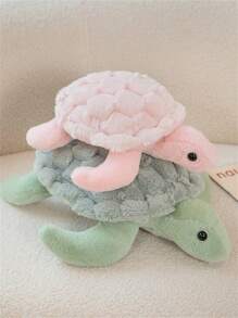 Jouet en peluche douce et mignonne de tortue, animal en peluche de tortue adorable, cadeau pour les filles, les mères, décoration de Noël
