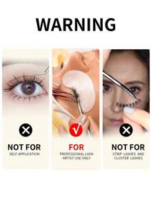 1 Chai Dụng Cụ Nối Mi 10ml, Super Set 0.5 Giây Khô Nhanh/Giữ 6-8 Tuần/Keo Dán Lông Mi Tối Đa Không Thấm Nước Thích Hợp Cho Nối Mi Bán Vĩnh Viễn Sử Dụng Chuyên Nghiệp Keo Đen (Không dành cho lông mi tự làm/cụm, chỉ dành cho chuyên gia và thẩm mỹ viện) - màu xanh lá - Xem 7