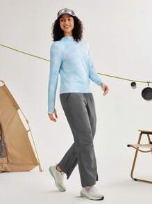 In My Nature Urban Outdoor Camping Hiking City Commuting Casual Women's Mountaineering Trousers - Grey - View 6