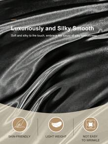 純色極簡風格床上用品套裝（包括枕套）