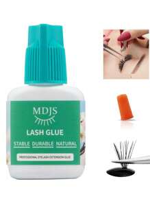 1 Chai Dụng Cụ Nối Mi 10ml, Super Set 0.5 Giây Khô Nhanh/Giữ 6-8 Tuần/Keo Dán Lông Mi Tối Đa Không Thấm Nước Thích Hợp Cho Nối Mi Bán Vĩnh Viễn Sử Dụng Chuyên Nghiệp Keo Đen (Không dành cho lông mi tự làm/cụm, chỉ dành cho chuyên gia và thẩm mỹ viện) - màu xanh lá - Xem 11