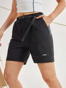 In My Nature Women's Camping Hiking City Commuting Detachable Two-Section Outdoor Trousers - Black - View 9