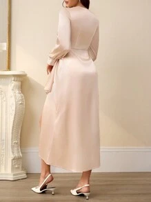 Aveloria Rosie Elegant gestaltetes plissiertes Lässig Kleid