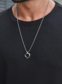 Manfinity Homme Large Men's Casual Round Neck Short Sleeve T-Shirt And Shorts Set, Summer Outfit