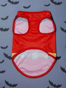 PETSIN 1pc Lightweight & Breathable Halloween Costume Pet Cat/Dog Vest - Multicolor - View 3