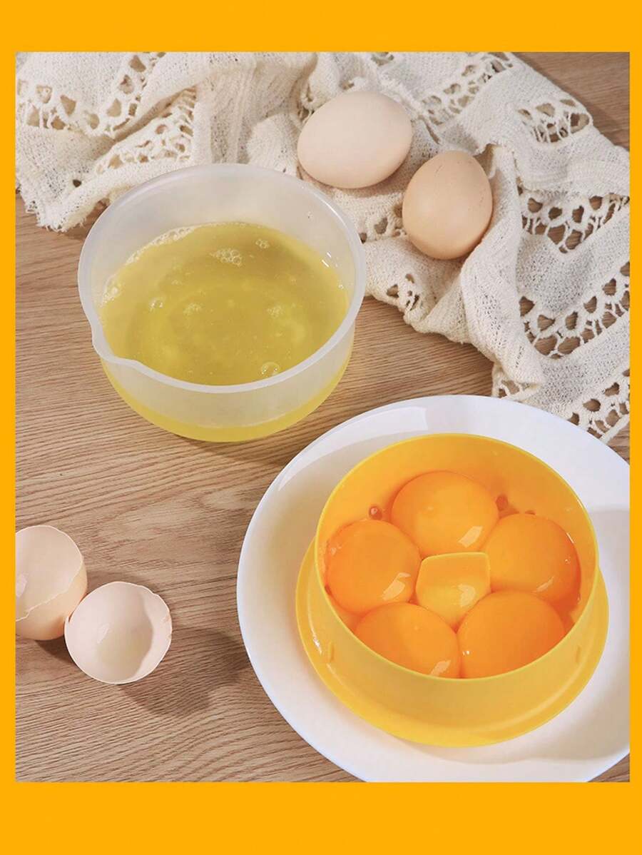 1pc Egg Separator Tool, Kitchen Gadget For Separating Egg Yolk From Egg White