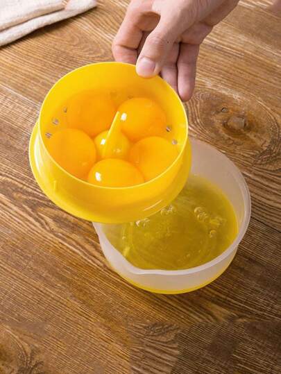 1pc Egg Separator Tool, Kitchen Gadget For Separating Egg Yolk From Egg White