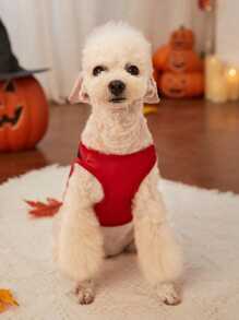 PETSIN 1pc Lightweight & Breathable Halloween Costume Pet Cat/Dog Vest - Multicolor - View 5