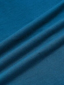 Manfinity Sporsity paquete múltiple de camisetas sin mangas para hombre con gráficos de dibujos animados lindos en azul, negro y blanco