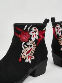Styleloop Botas de tobillo de moda para mujeres, botines cortos y sencillos de otoño