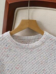 Tween 女童圆领长袖基本款毛衣