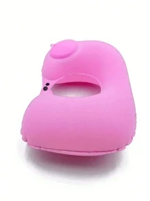 1 Piece PVC Self-Pressing Inflatable Travel Pillow, U-Shaped Neck Pillow, Ergonomic Head Pillow, Soft And Washable, Suitable For Camping, Travel, Planes, Trains, Cars, And Offices For Comfortable Sleep Anytime, Anywhere - Multicolor - View 11