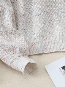 Tween 女童圆领长袖基本款毛衣