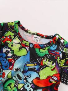 Ensemble de 2 pièces Top + Jeans et cool pour bébés garçons - Multicolore - Voir 6
