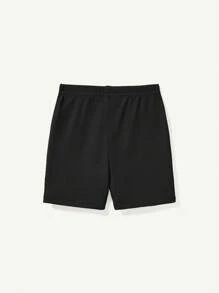 Cozy Pixies Baby Girl Knitted Soft Casual Basic Solid Color Shorts 4pcs/Set